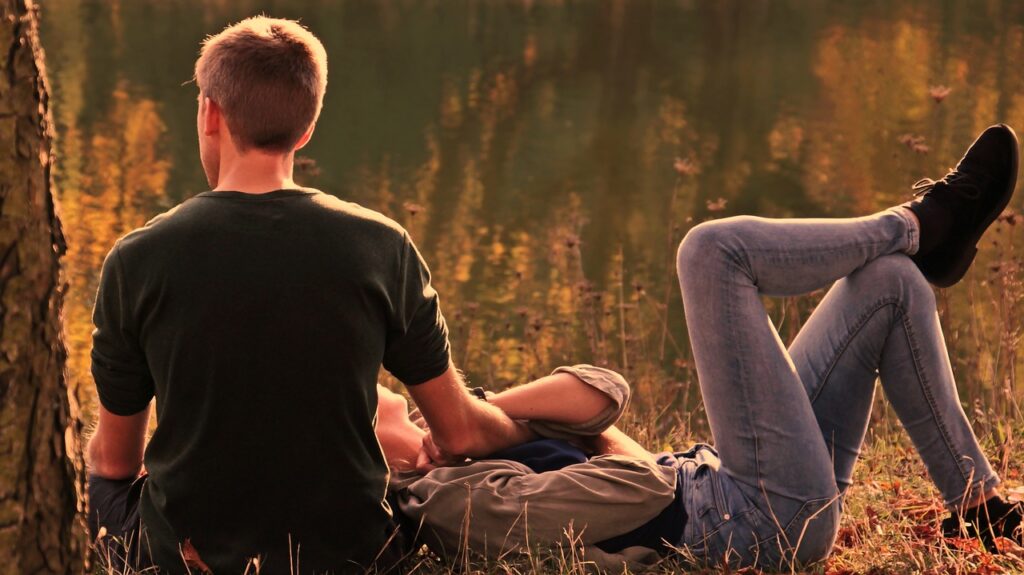 Photo by NoName_13 couple, love, outdoors